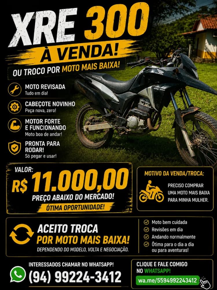 Honda XRE 300 2012