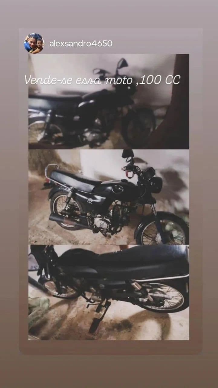 Vende-se moto 