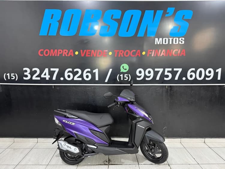 Honda Elite 125c 2027 0km já documentada e emplacada 