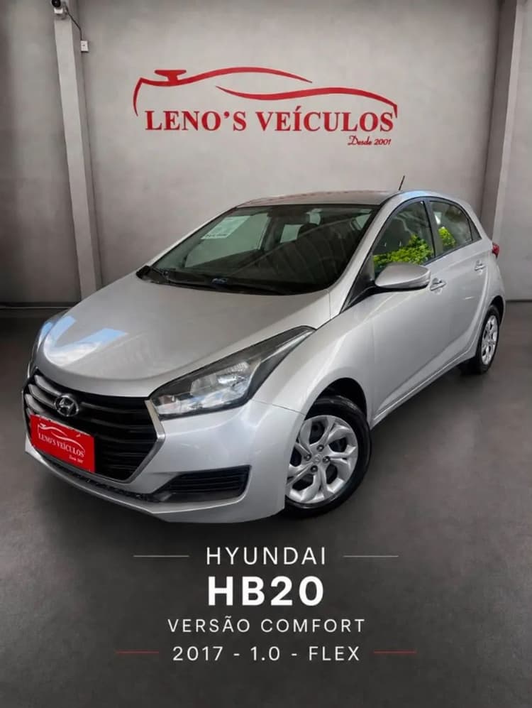 Hyundai HB20 Comf./c.plus/c.style 1.0 Flex 12V 2017