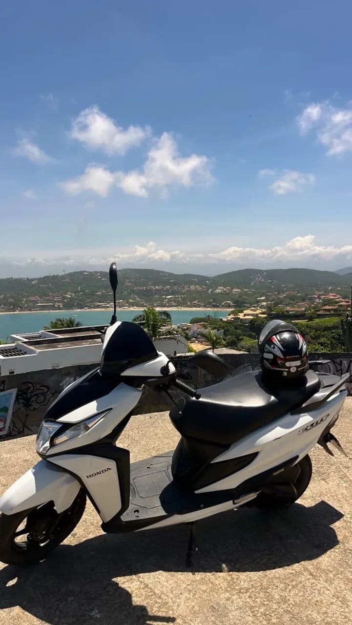 Moto bem cuidada 