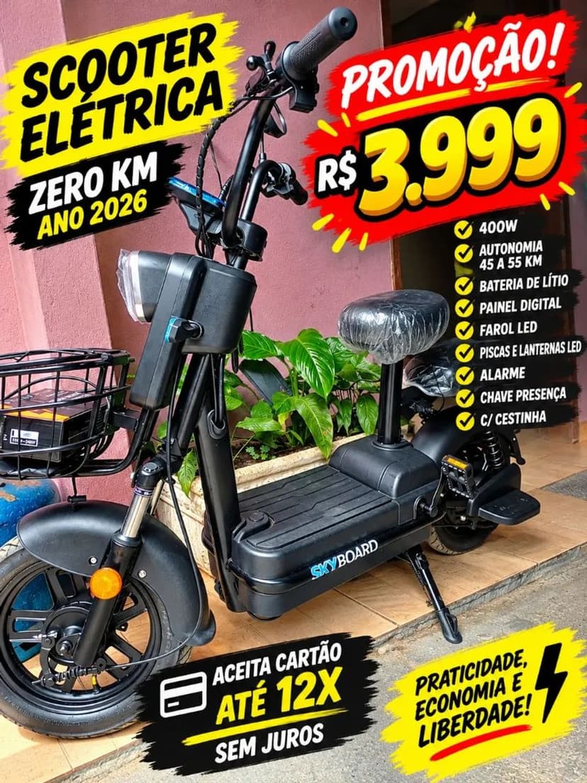 Scooter eletrica 