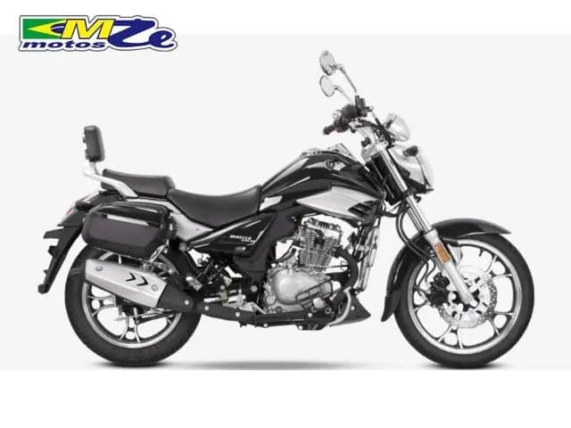 Haojue Master Ride 150 2026 Preta Zero km