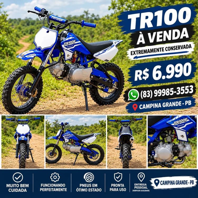 Pro Tork Tr100 - Mini Moto muito nova