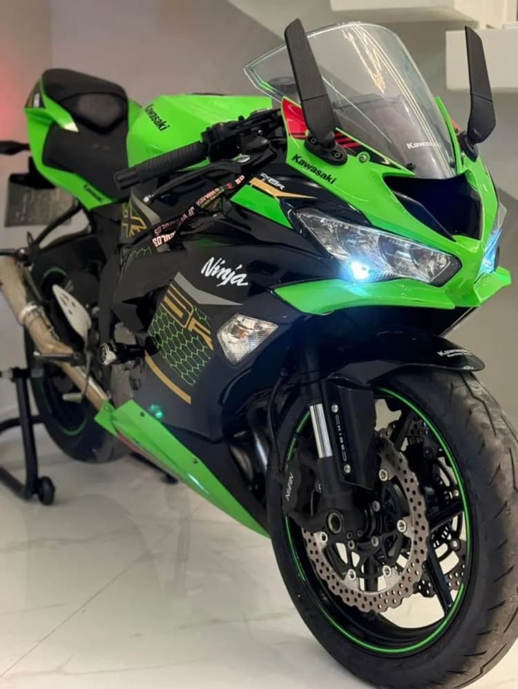Kawasaki Ninja Verde 