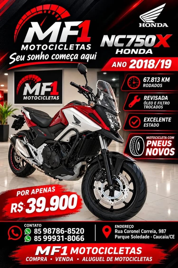 Honda NC750x 2018/2019
