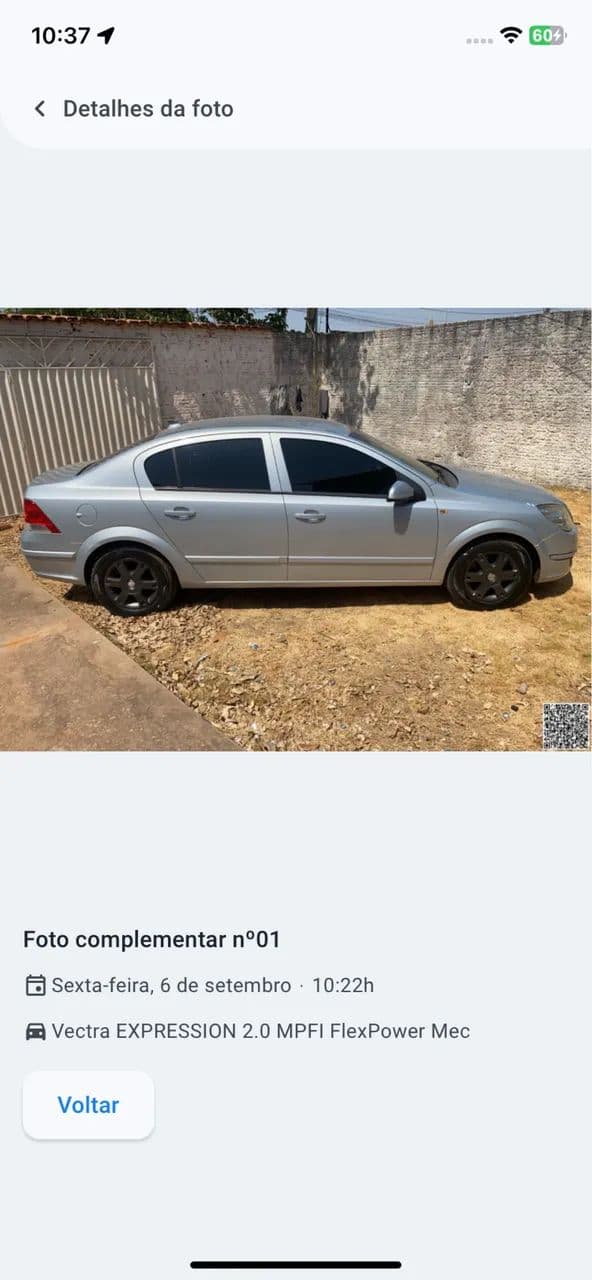 Chevrolet Vectra Expression 2.0 MPFI Flexpower MEC 2009
