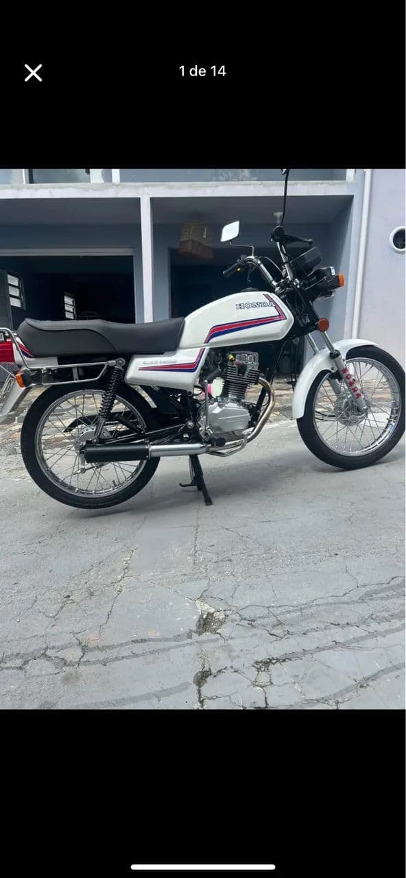 CG 125 Ano 1986 