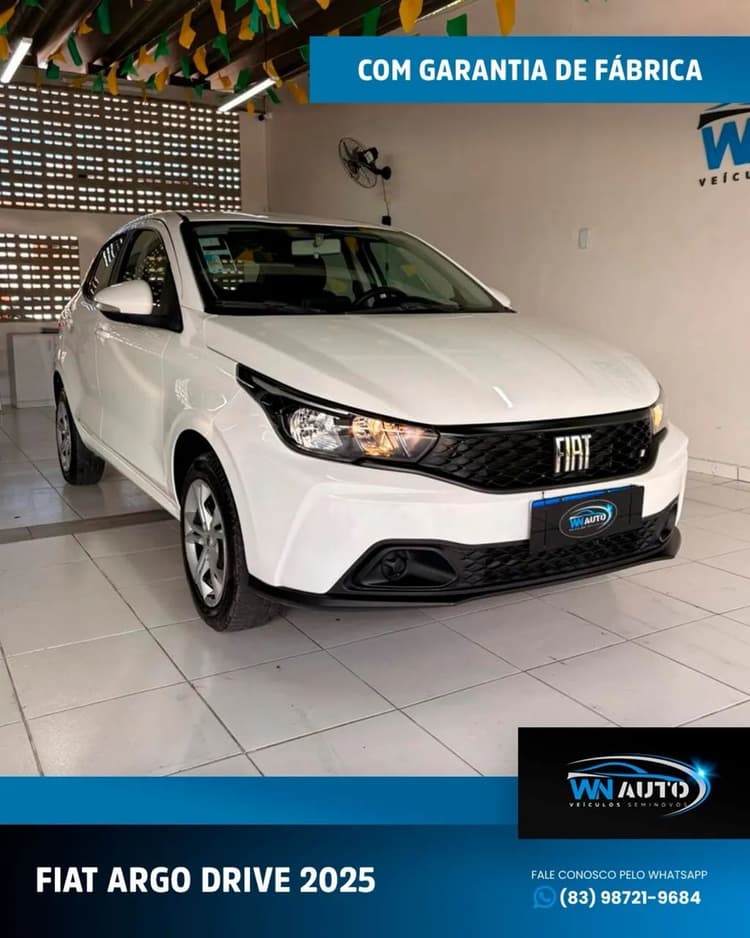 Fiat Argo Drive 1.0 6V Flex 2025