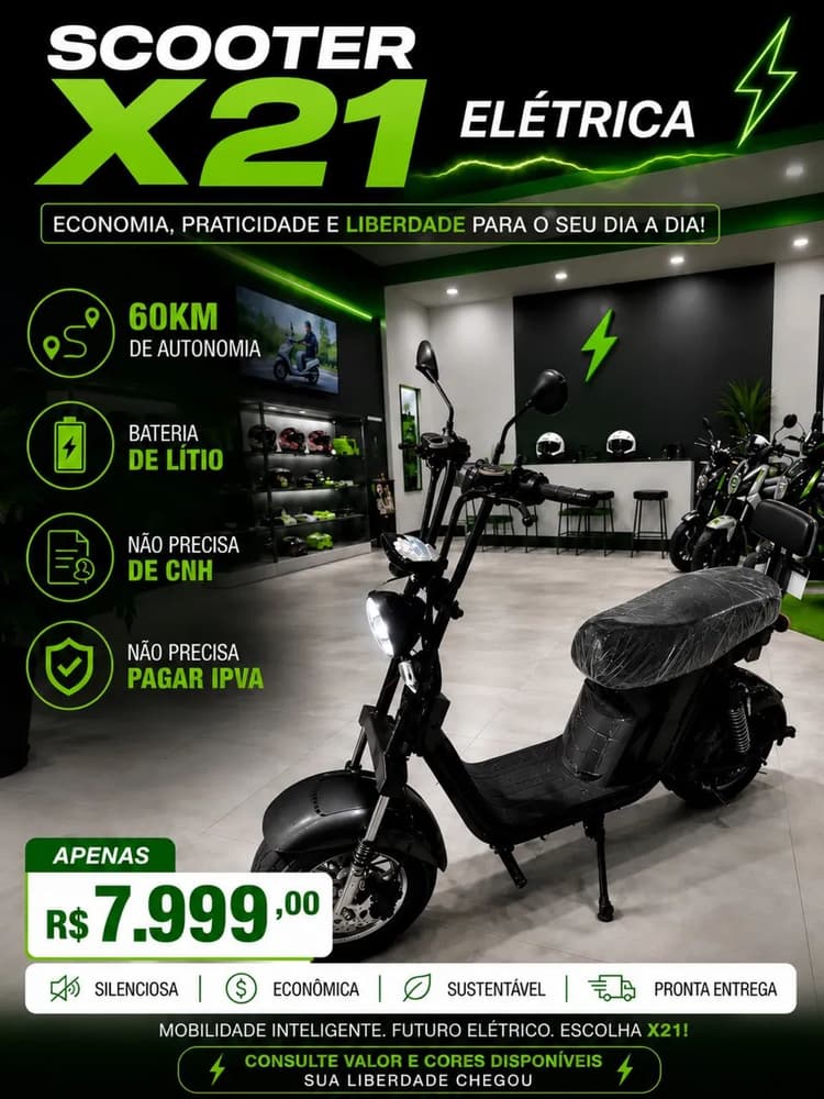 Scooter elétrica x21