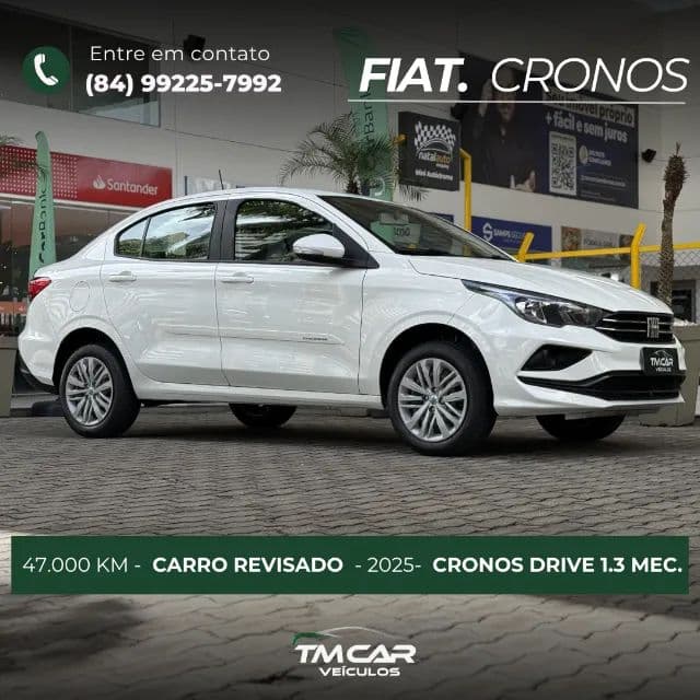 Fiat Cronos Drive 1.3 8V Flex 2025