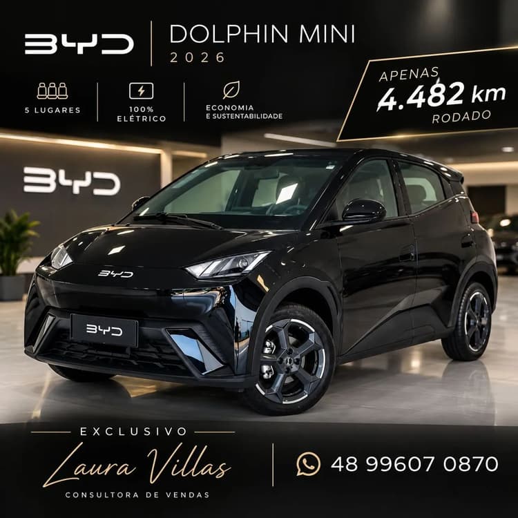 BYD Dolphin Mini (Elétrico) 2026