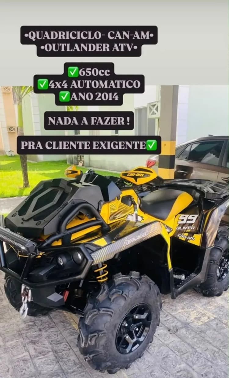 Quadriciclo xmr 650