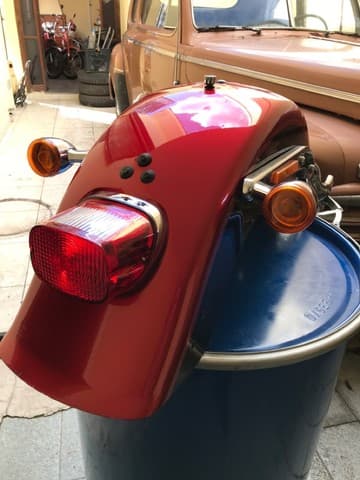 Par de pára-lama Harley Davidson Fat Boy 