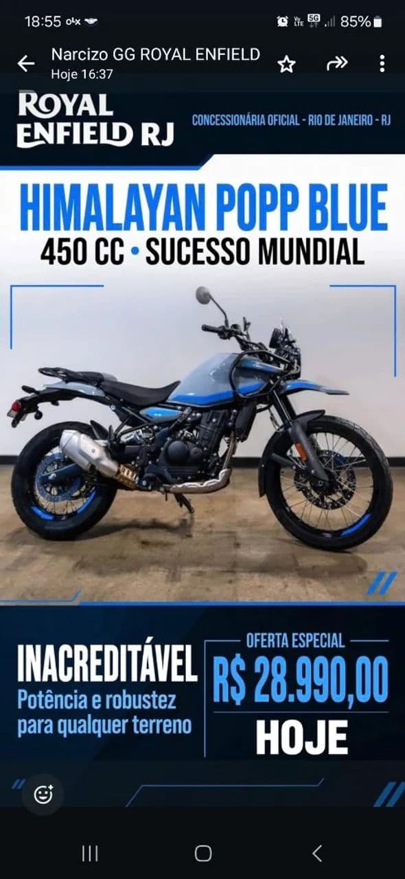 Himalayan 450cc ( ALVARO 21 97629 9292)