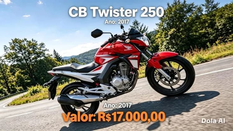CB 250cc Twister 2017