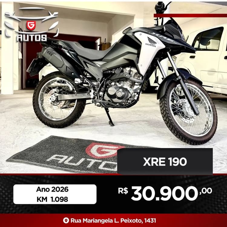 Xre 190 2026 