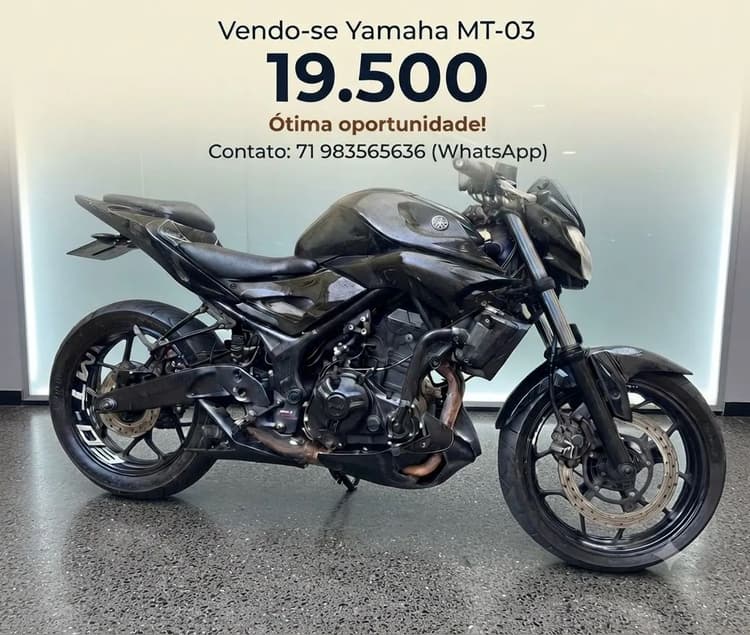 Moto MT03 VENDA URGENTE