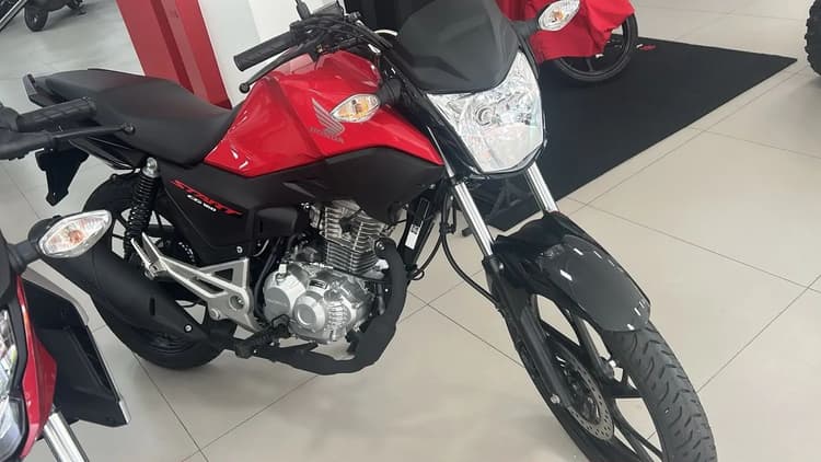 Moto 0 km com documento pago só transferir 