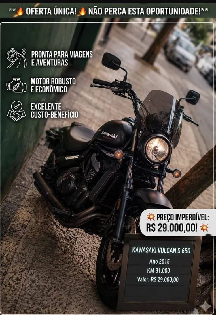 Moto bem conservada 