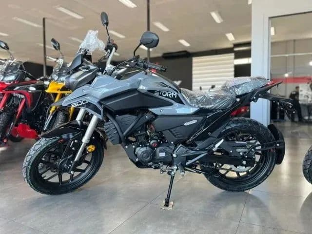 SHINERAY STORM 200 EFI CINZA