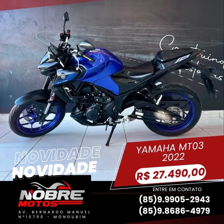 Yamaha MT-03 2022 321cc - Extra