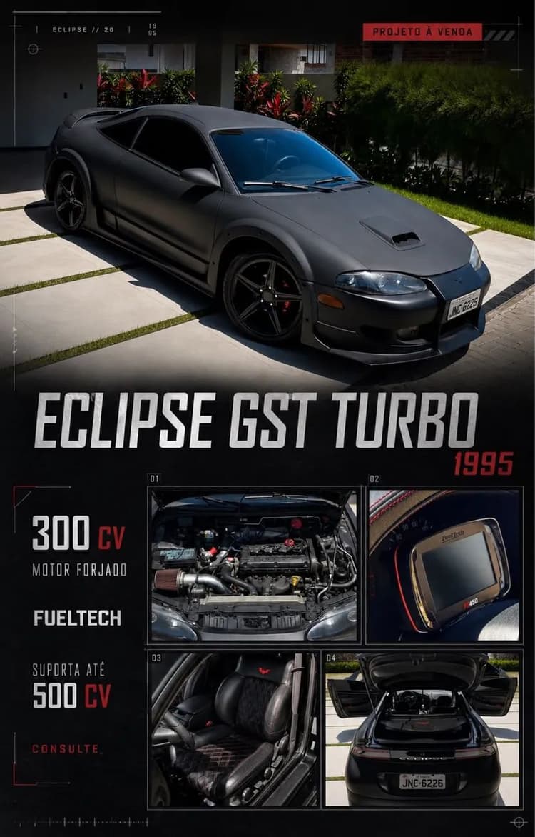 Mitsubishi Eclipse GST 2.0 16V Turbo 1995