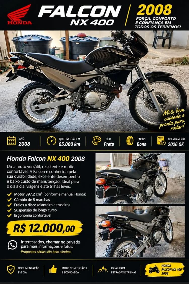 Falcon 400 cc 2008