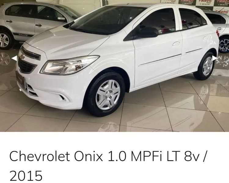 Chevrolet Onix Hatch LT 1.0 8V Flex Power Mec. 4P 2015
