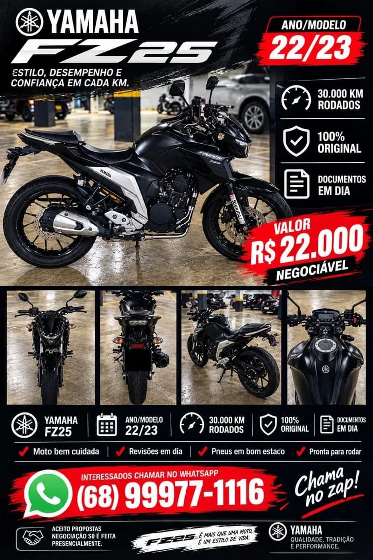 Yamaha Fz25 