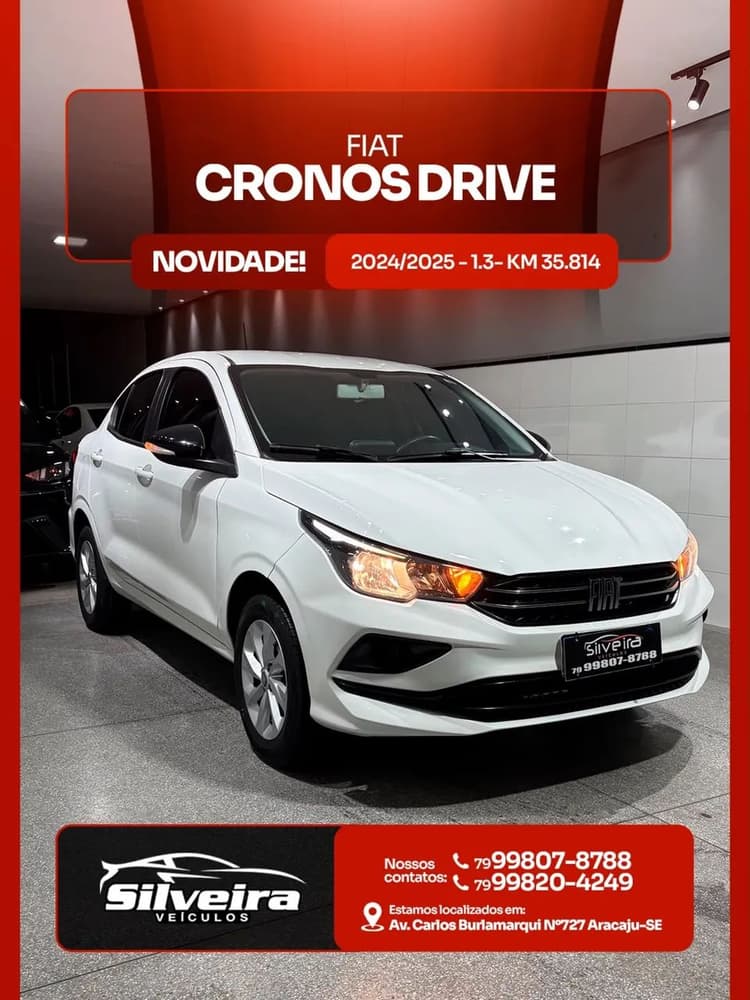 Fiat Cronos Drive 1.0 6V 2025