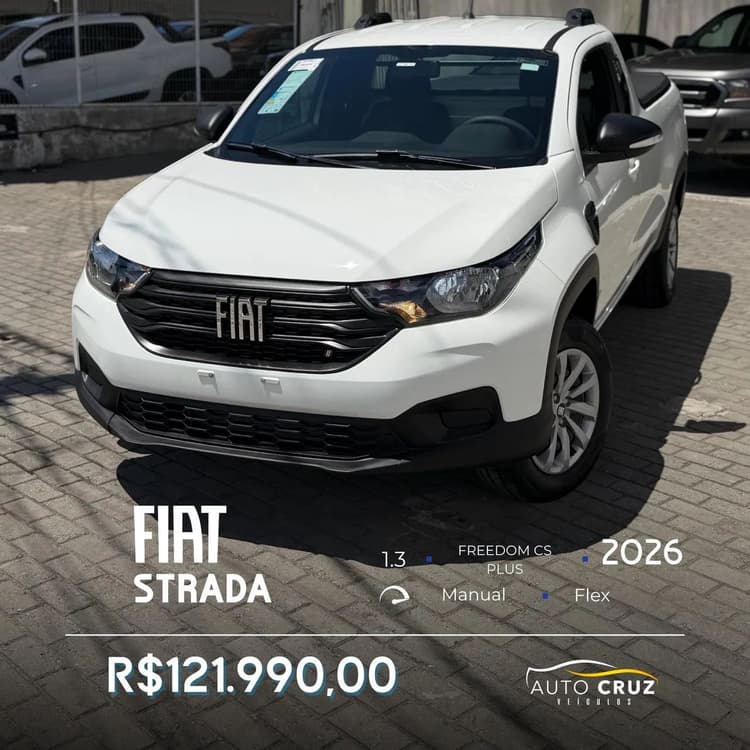 Fiat Strada Freedom 1.3 Flex 8V CS Plus 2026